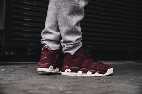 maroon nike air more uptempo